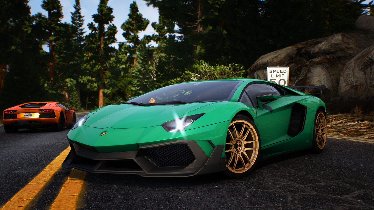 Lamborghini Aventador LP700-4 2012 - GTA 5 & FiveM Car Mod | 170+ Tuning parts