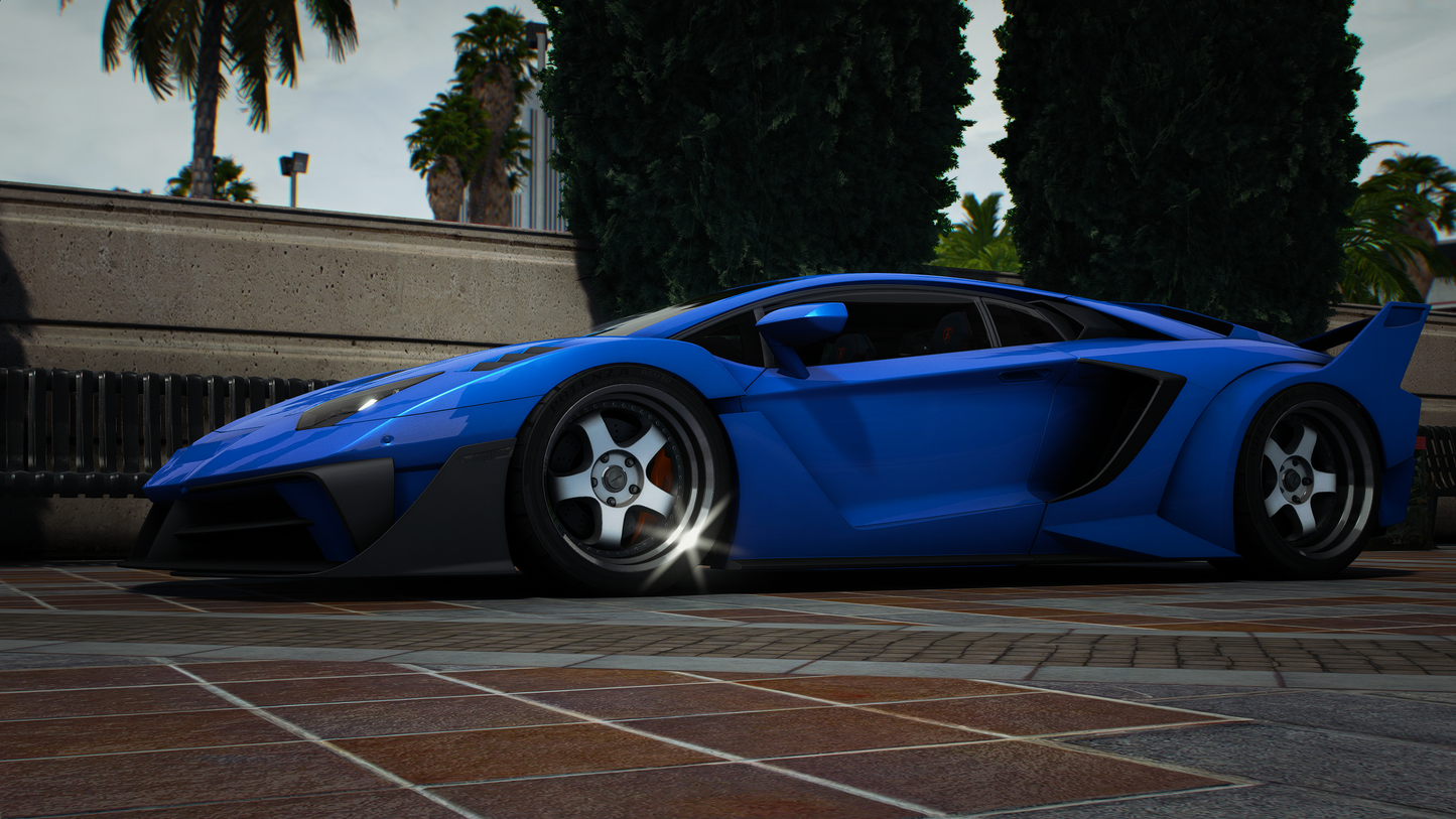 Lamborghini Aventador LP700-4 2012 - GTA 5 & FiveM Car Mod | 170+ Tuning parts