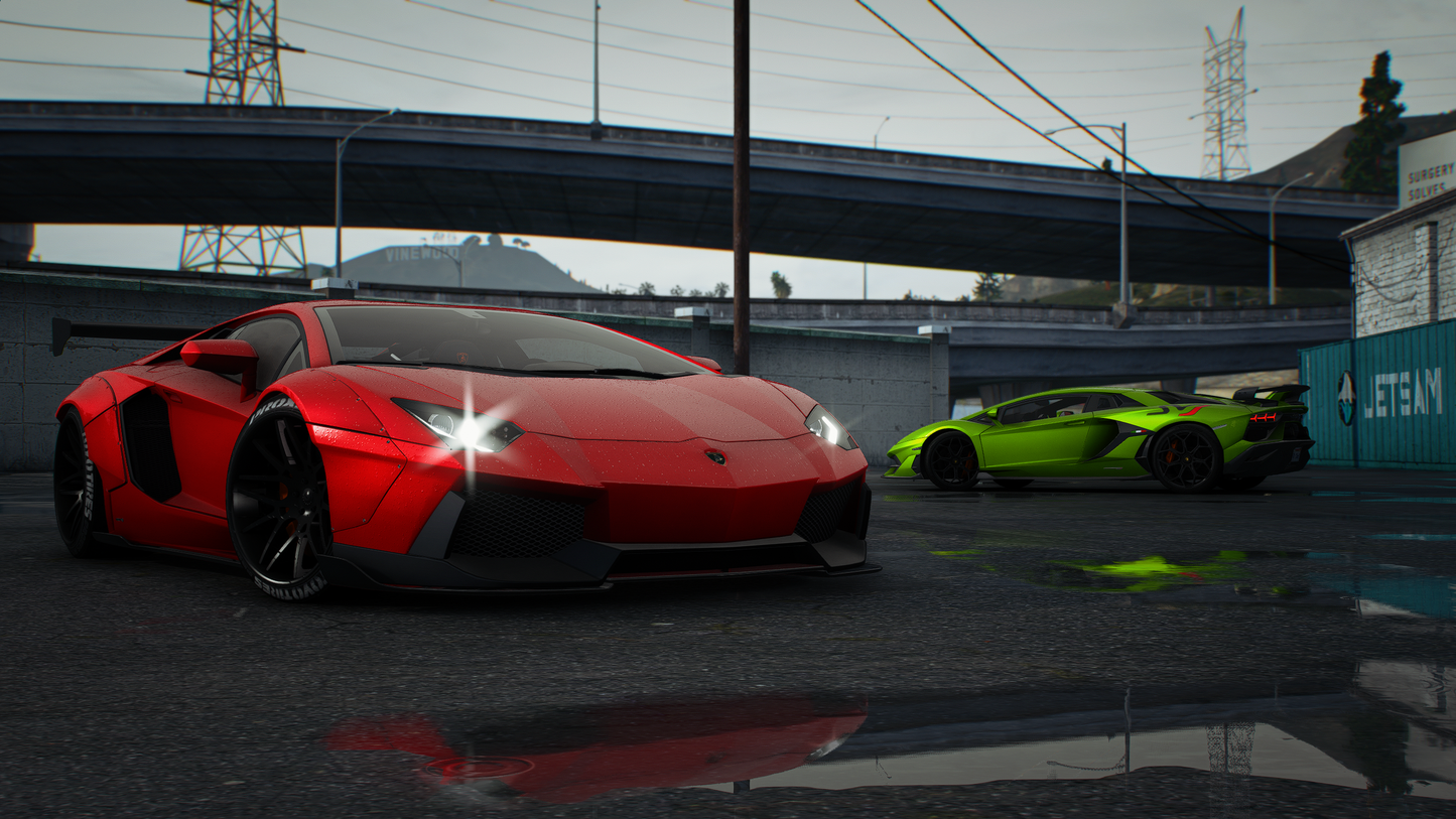 Lamborghini Aventador LP700-4 2012 - GTA 5 & FiveM Car Mod | 170+ Tuning parts