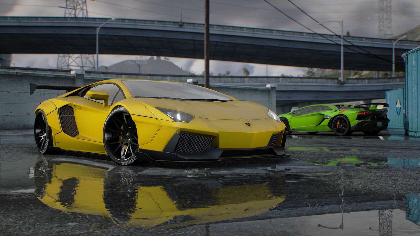 Lamborghini Aventador LP700-4 2012 - GTA 5 & FiveM Car Mod | 170+ Tuning parts
