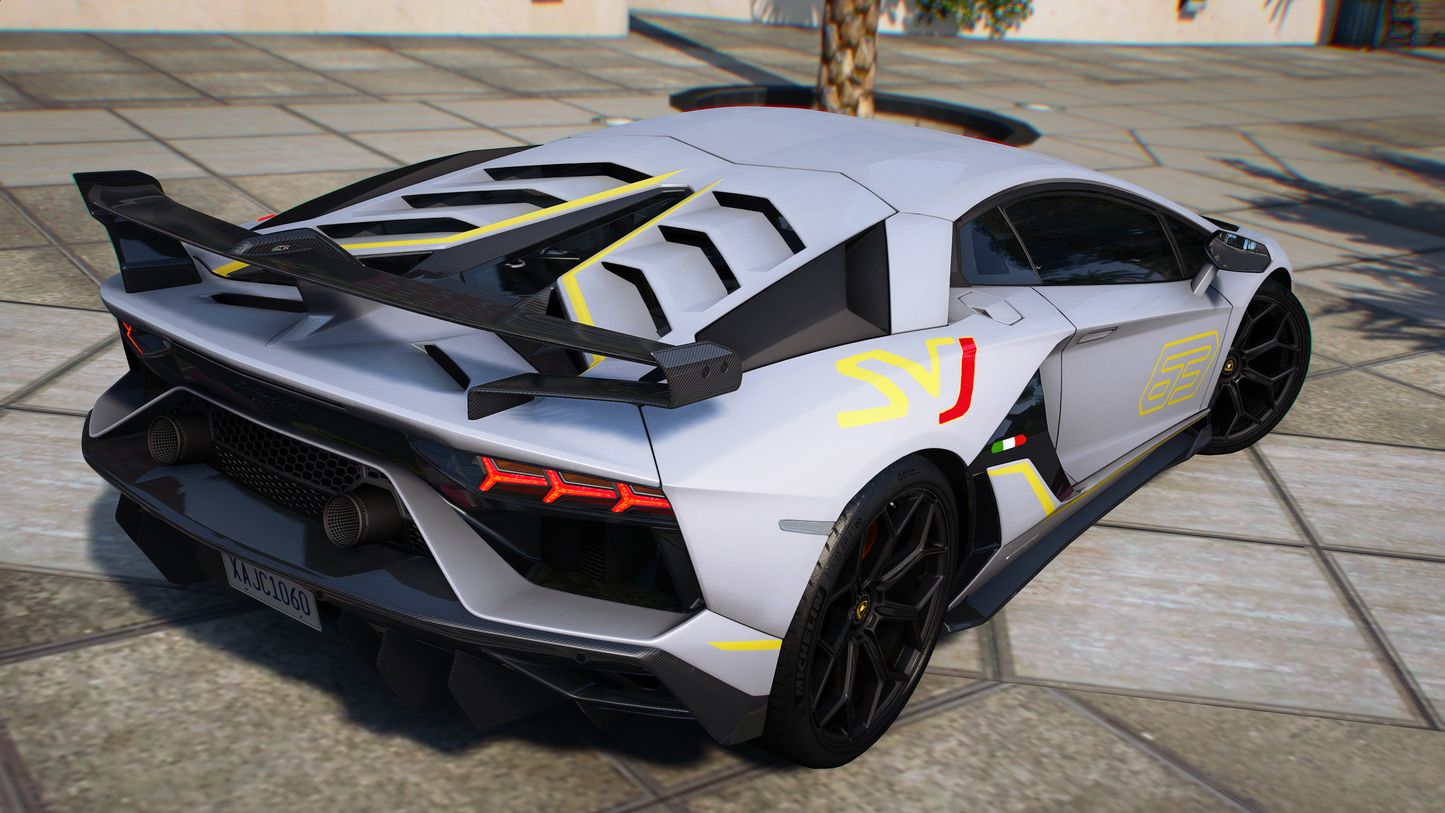 Lamborghini Aventador LP700-4 2012 - GTA 5 & FiveM Car Mod | 170+ Tuning parts