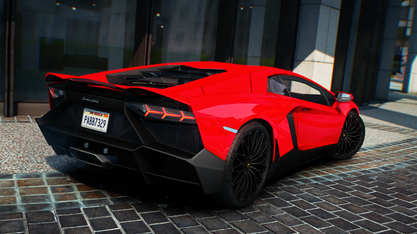 Lamborghini Aventador LP700-4 2012 - GTA 5 & FiveM Car Mod | 170+ Tuning parts