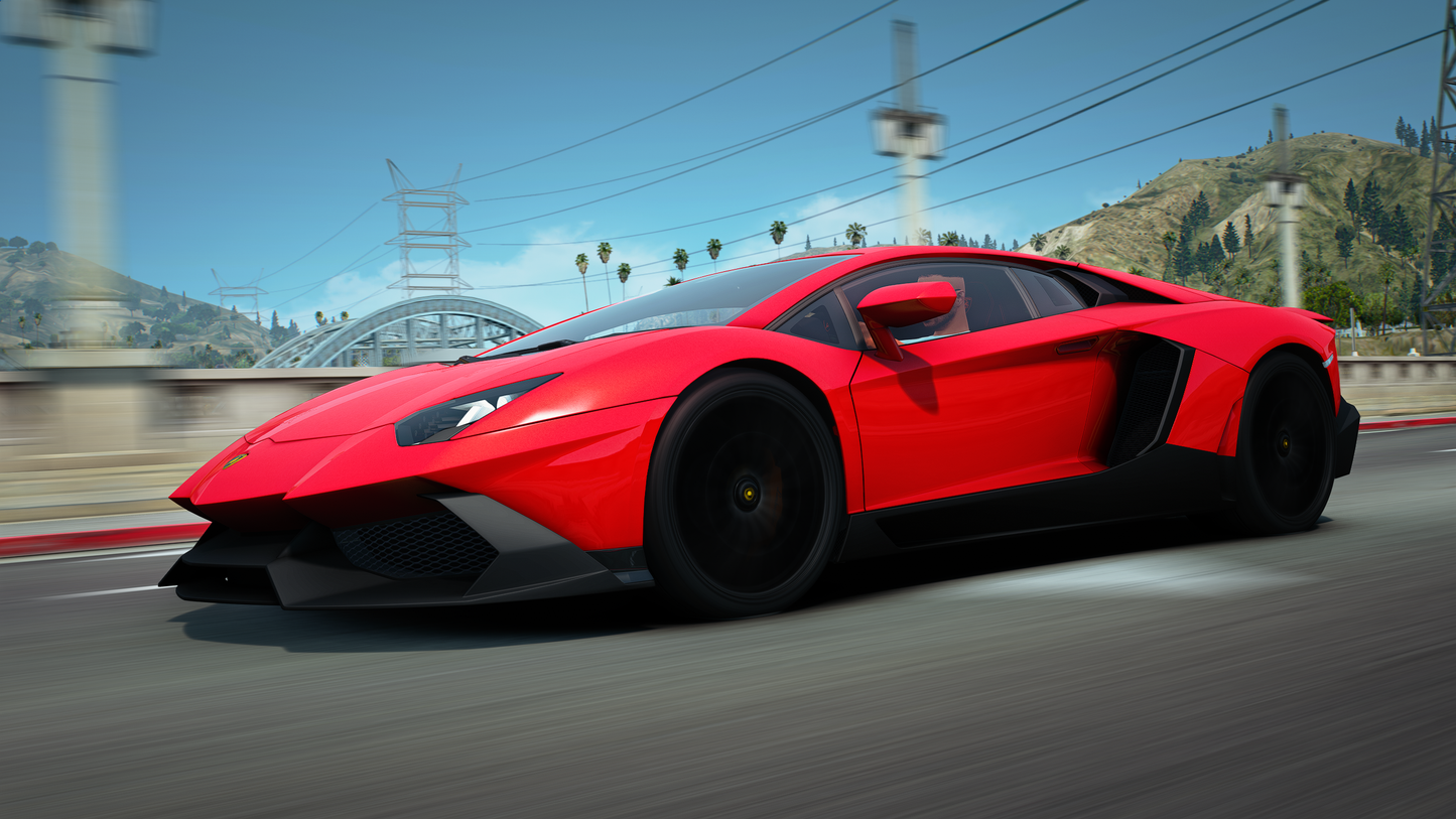 Lamborghini Aventador LP700-4 2012 - GTA 5 & FiveM Car Mod | 170+ Tuning parts