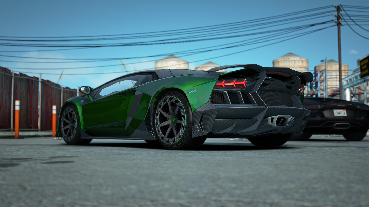 Lamborghini Aventador LP700-4 2012 - GTA 5 & FiveM Car Mod | 170+ Tuning parts