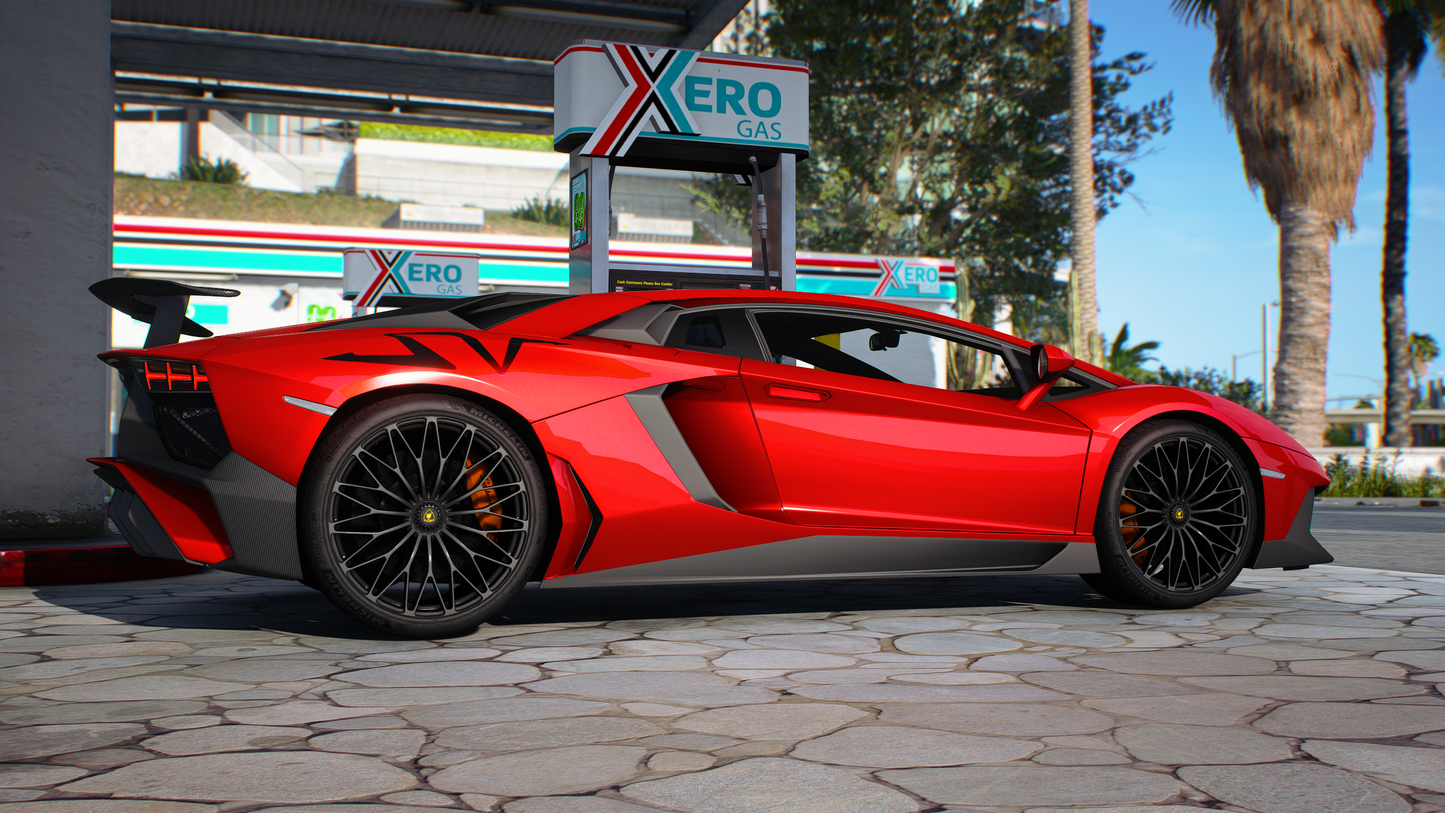 Lamborghini Aventador LP700-4 2012 - GTA 5 & FiveM Car Mod | 170+ Tuning parts