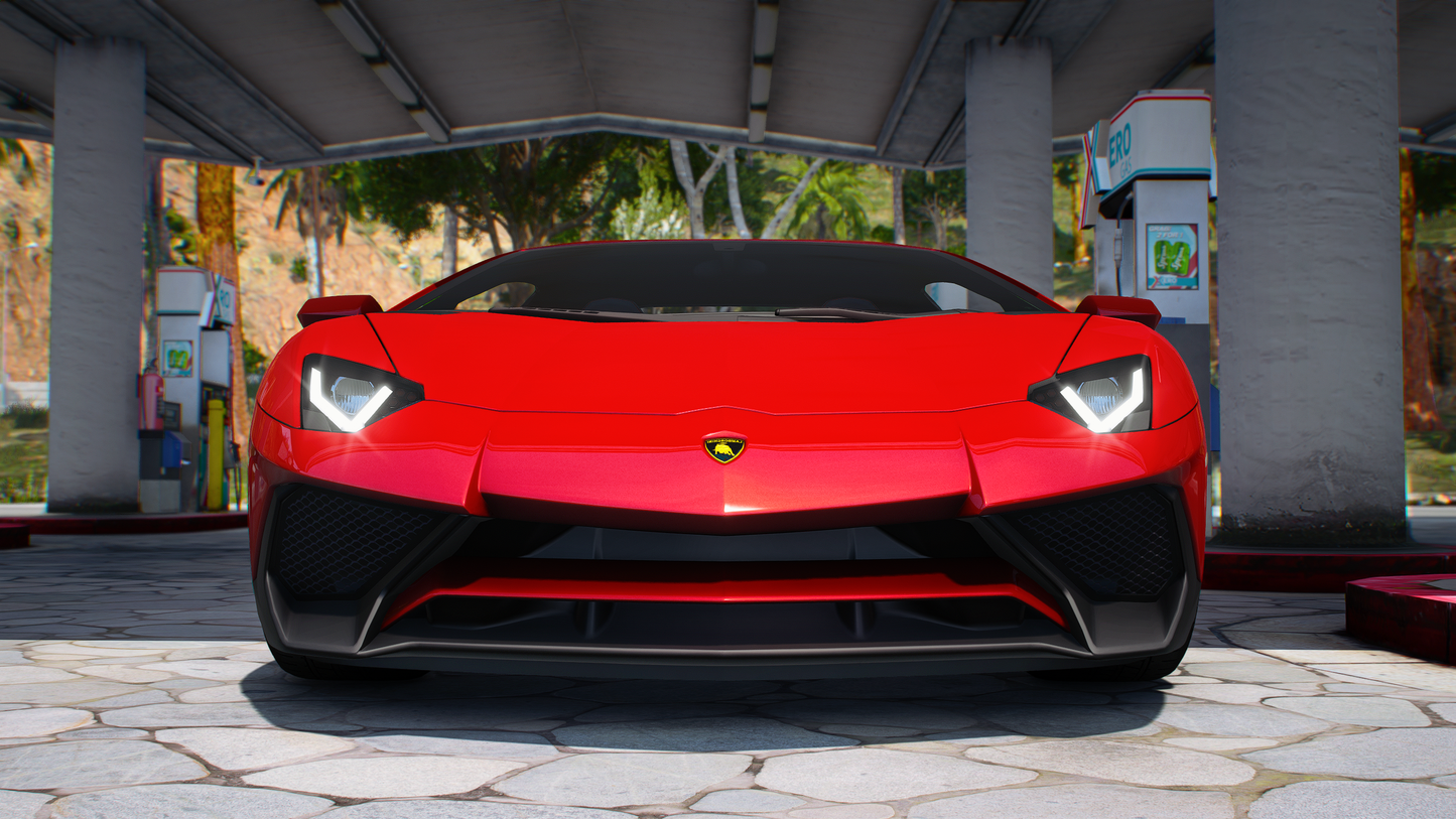 Lamborghini Aventador LP700-4 2012 - GTA 5 & FiveM Car Mod | 170+ Tuning parts