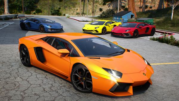 Lamborghini Aventador LP700-4 2012 - GTA 5 & FiveM Car Mod | 170+ Tuning parts