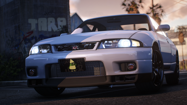 Nissan Skyline R33 GT-R + GTS-T Pack - GTA 5 & FiveM Car Mod | 200+ Tuning parts