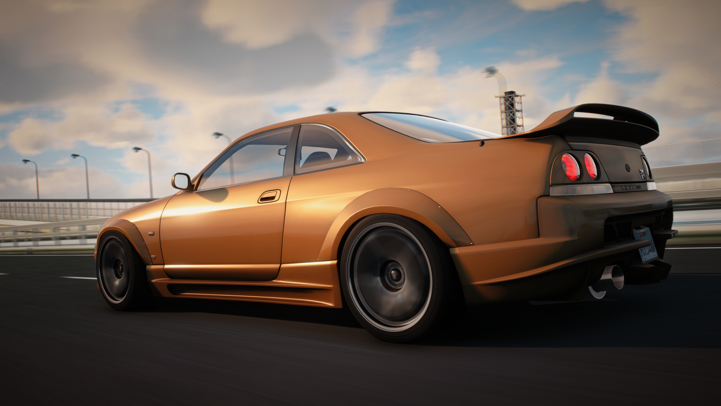 Nissan Skyline R33 GT-R + GTS-T Pack - GTA 5 & FiveM Car Mod | 200+ Tuning parts