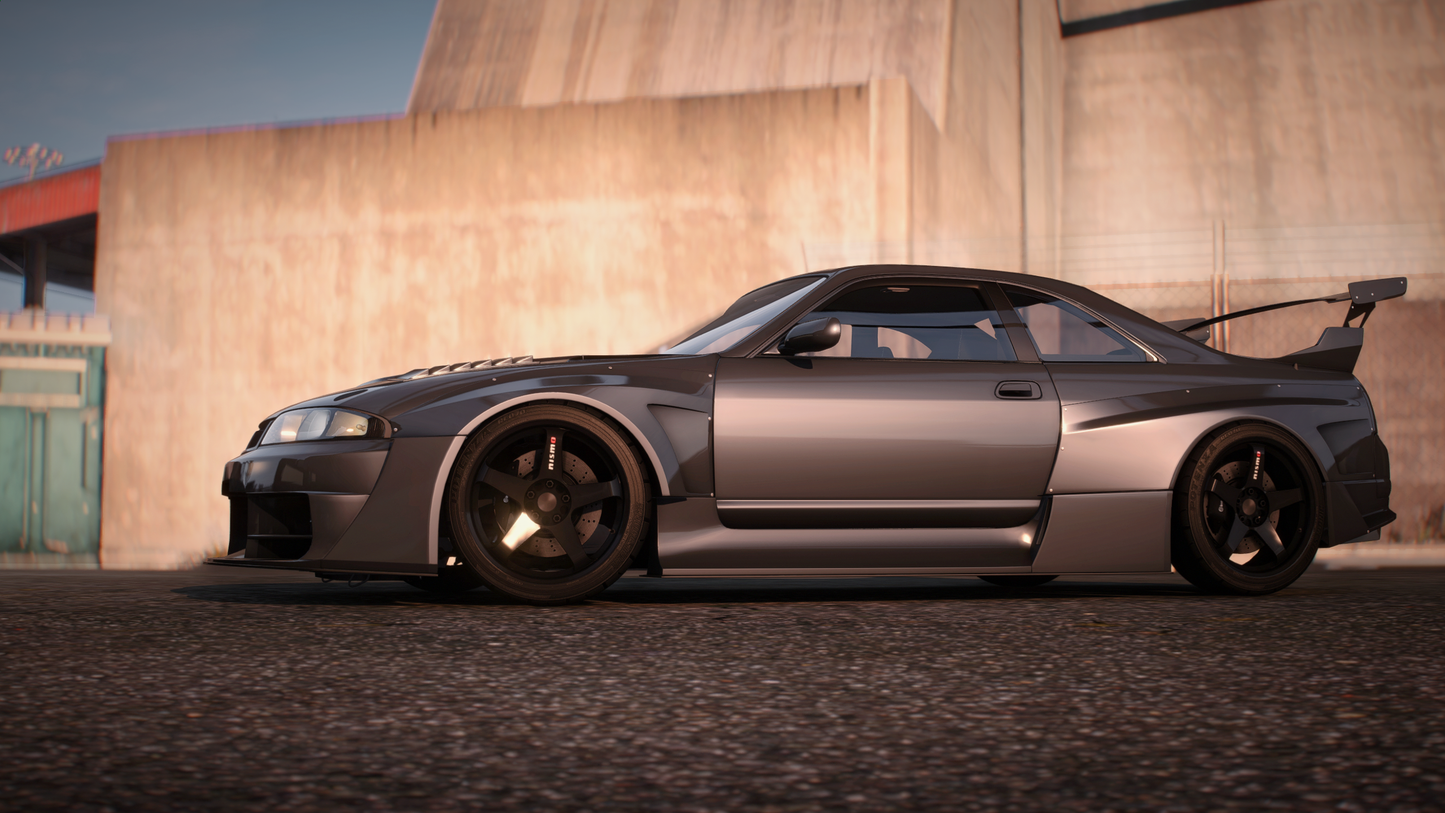 Nissan Skyline R33 GT-R + GTS-T Pack - GTA 5 & FiveM Car Mod | 200+ Tuning parts