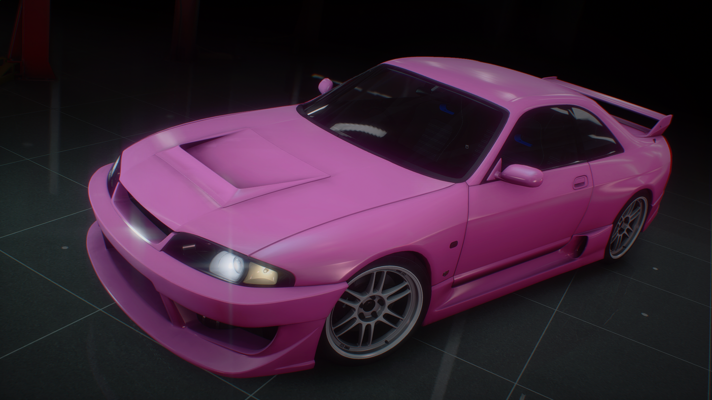 Nissan Skyline R33 GT-R + GTS-T Pack - GTA 5 & FiveM Car Mod | 200+ Tuning parts