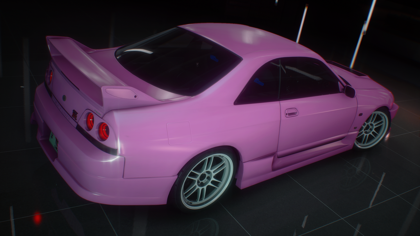 Nissan Skyline R33 GT-R + GTS-T Pack - GTA 5 & FiveM Car Mod | 200+ Tuning parts