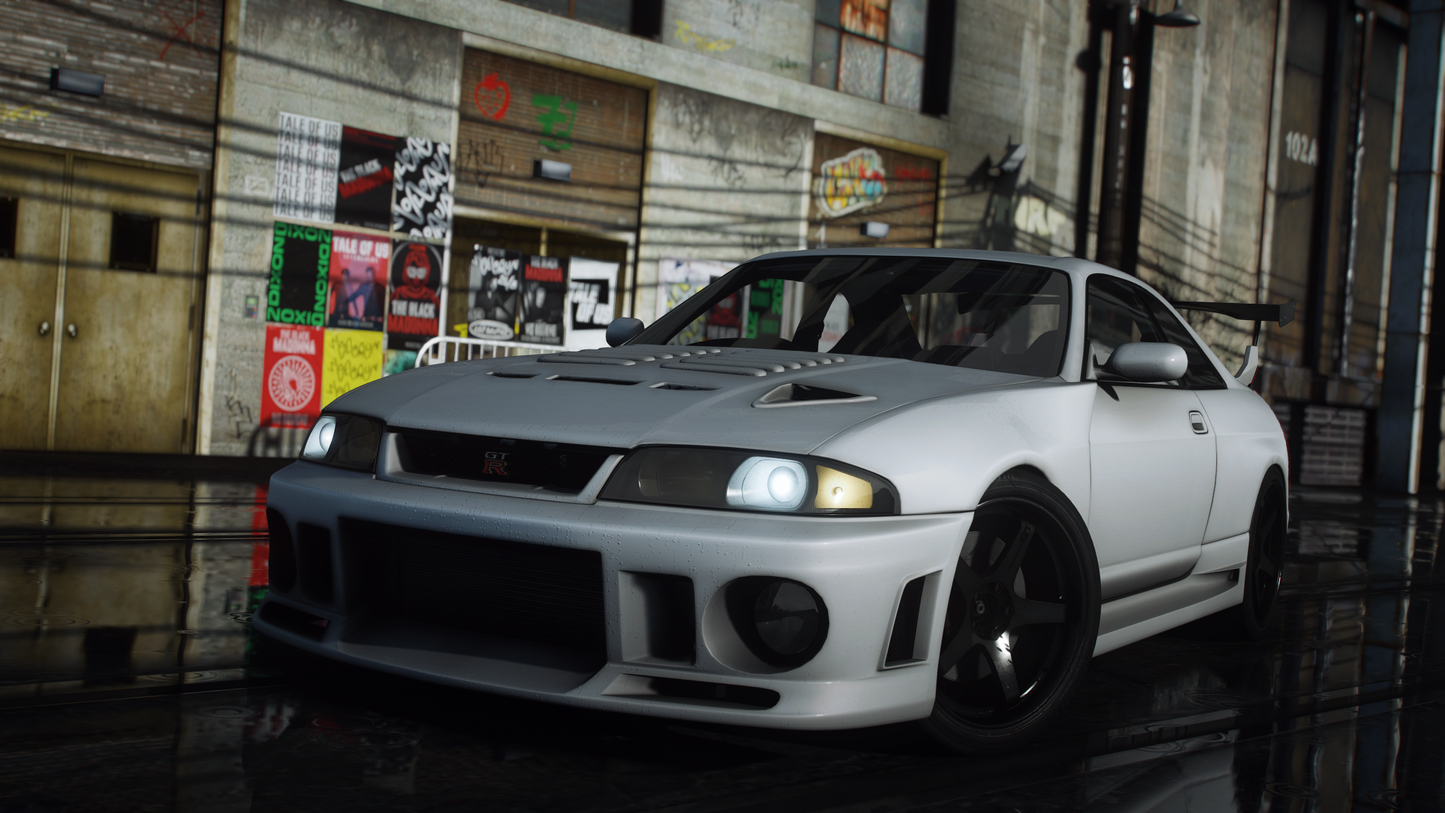 Nissan Skyline R33 GT-R + GTS-T Pack - GTA 5 & FiveM Car Mod | 200+ Tuning parts