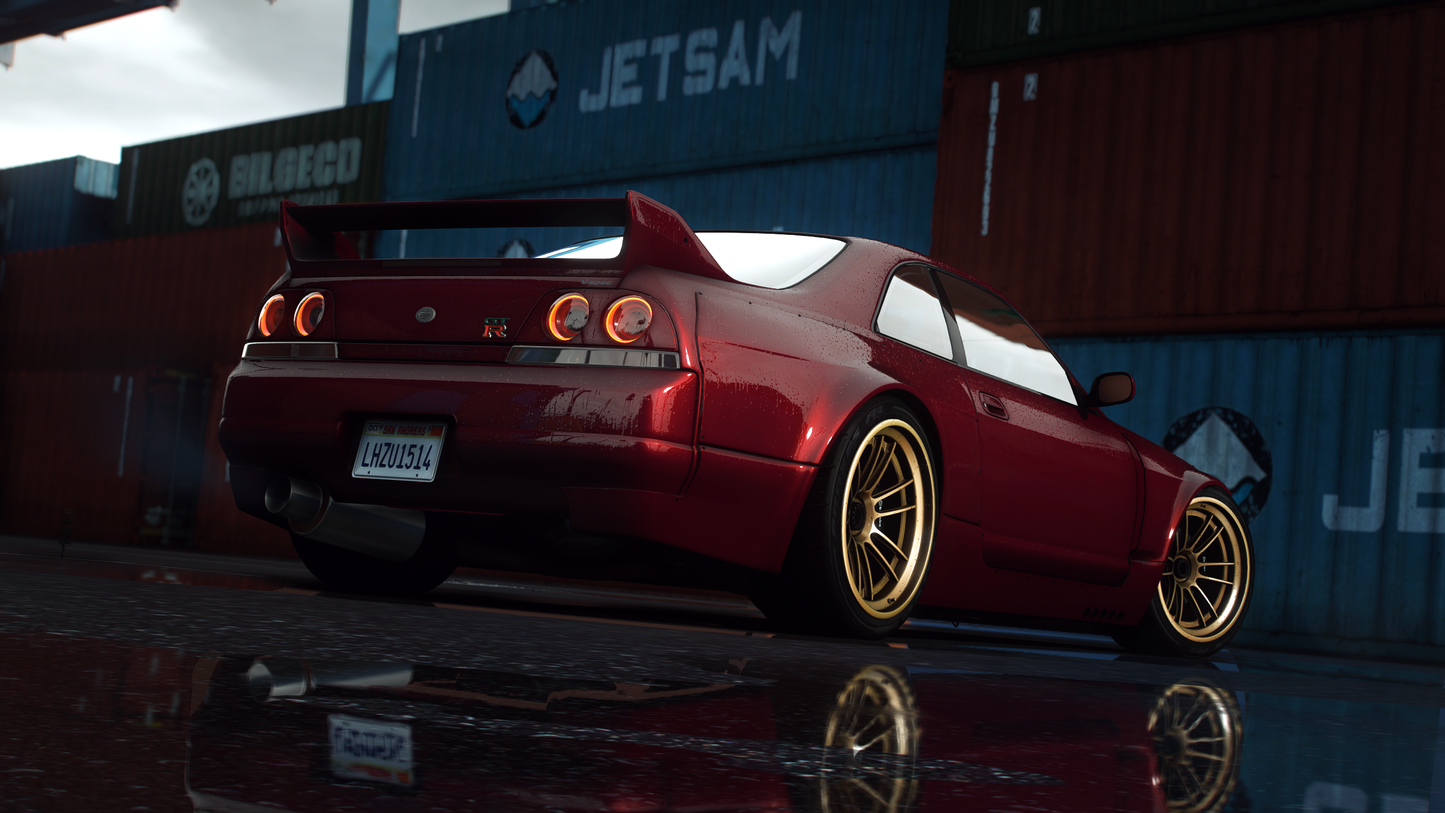 Nissan Skyline R33 GT-R + GTS-T Pack - GTA 5 & FiveM Car Mod | 200+ Tuning parts