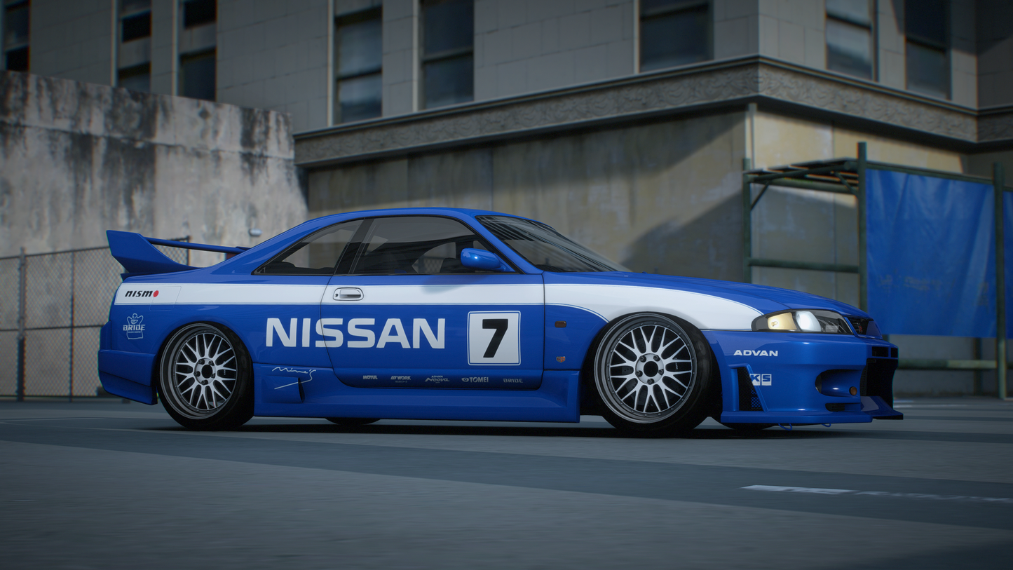 Nissan Skyline R33 GT-R + GTS-T Pack - GTA 5 & FiveM Car Mod | 200+ Tuning parts