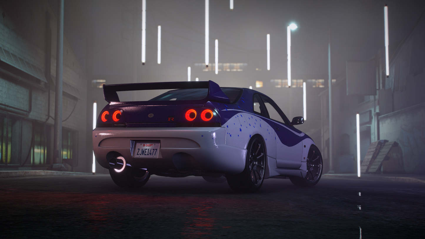 Nissan Skyline R33 GT-R + GTS-T Pack - GTA 5 & FiveM Car Mod | 200+ Tuning parts