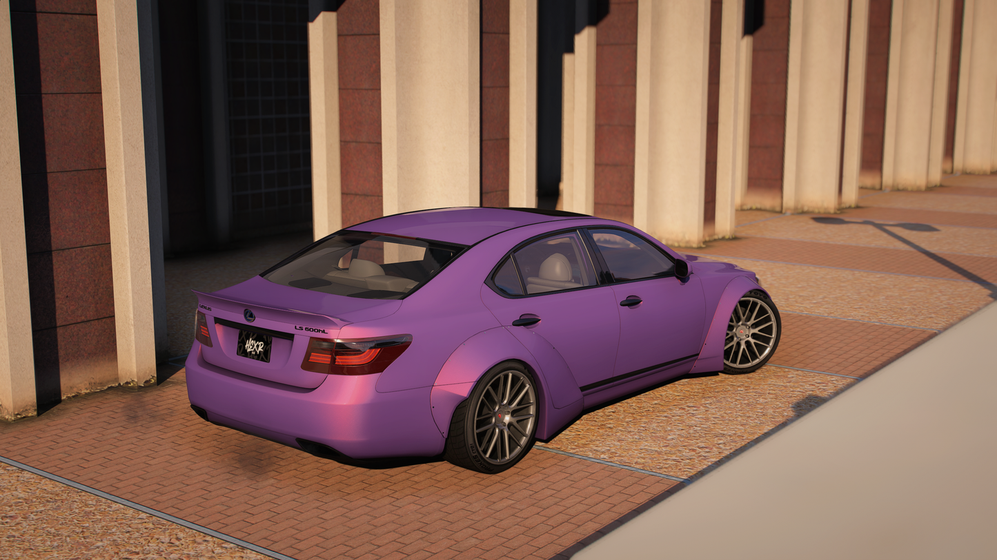 Lexus LS600h 2007 - GTA 5 & FiveM Car Mod | 80+ Tuning parts