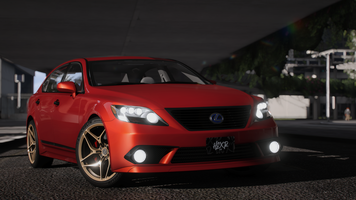 Lexus LS600h 2007 - GTA 5 & FiveM Car Mod | 80+ Tuning parts