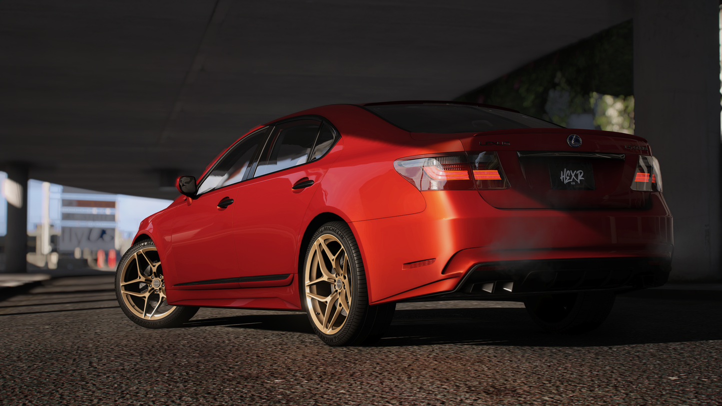 Lexus LS600h 2007 - GTA 5 & FiveM Car Mod | 80+ Tuning parts