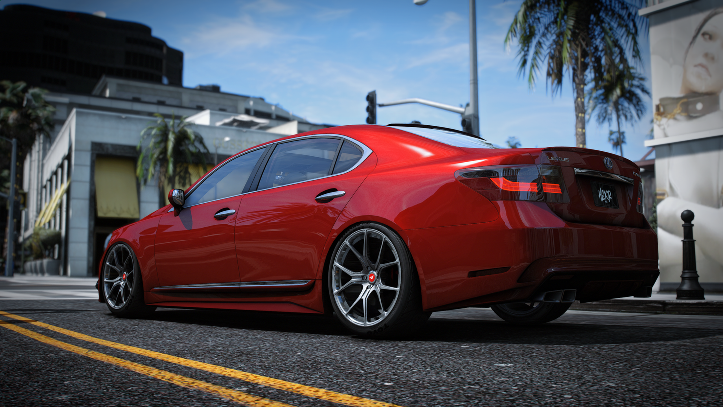 Lexus LS600h 2007 - GTA 5 & FiveM Car Mod | 80+ Tuning parts