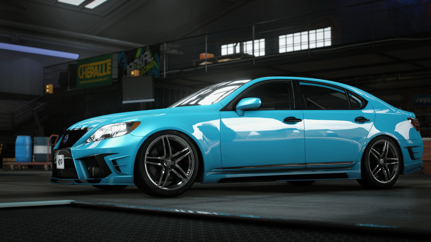 Lexus LS600h 2007 - GTA 5 & FiveM Car Mod | 80+ Tuning parts