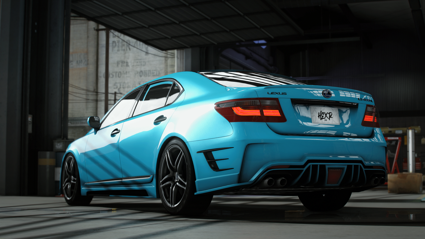 Lexus LS600h 2007 - GTA 5 & FiveM Car Mod | 80+ Tuning parts