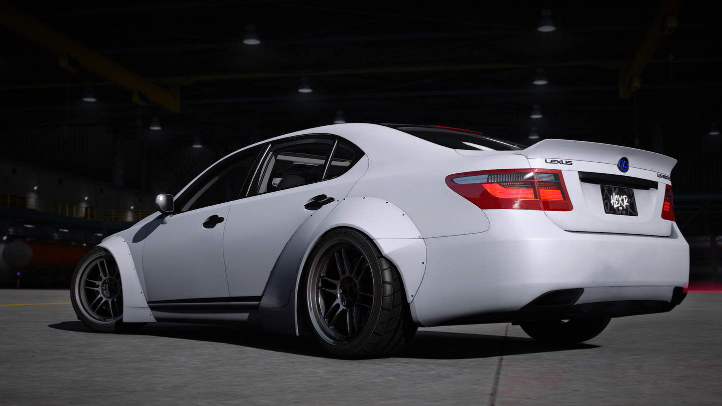 Lexus LS600h 2007 - GTA 5 & FiveM Car Mod | 80+ Tuning parts