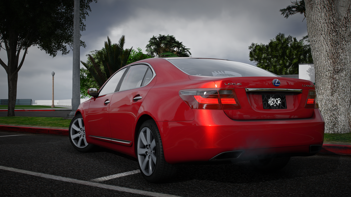 Lexus LS600h 2007 - GTA 5 & FiveM Car Mod | 80+ Tuning parts