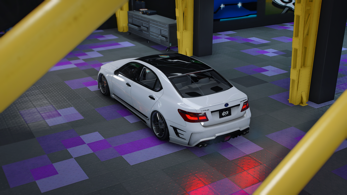 Lexus LS600h 2007 - GTA 5 & FiveM Car Mod | 80+ Tuning parts