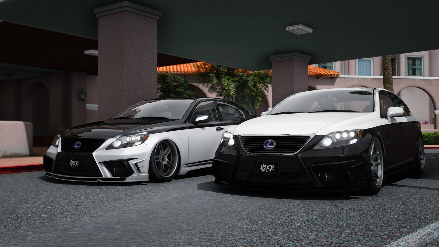 Lexus LS600h 2007 - GTA 5 & FiveM Car Mod | 80+ Tuning parts