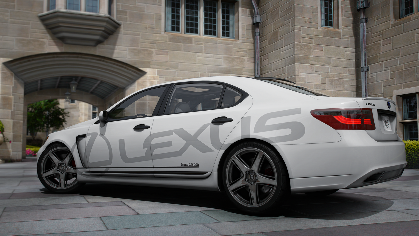 Lexus LS600h 2007 - GTA 5 & FiveM Car Mod | 80+ Tuning parts