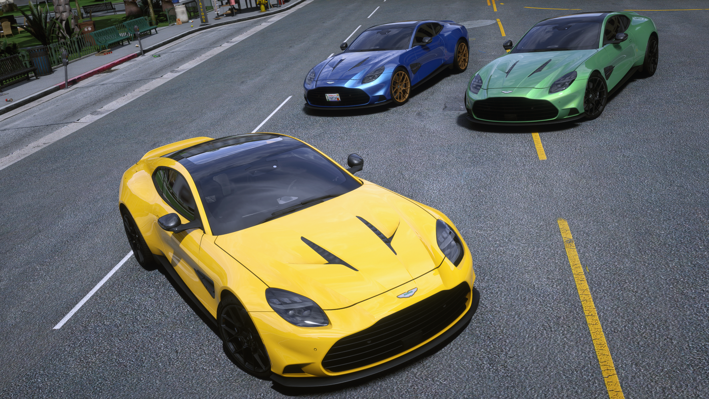 Aston Martin Vanquish 2025 [Add-On / Tuning / Debadged / FiveM / LODS / Replace]