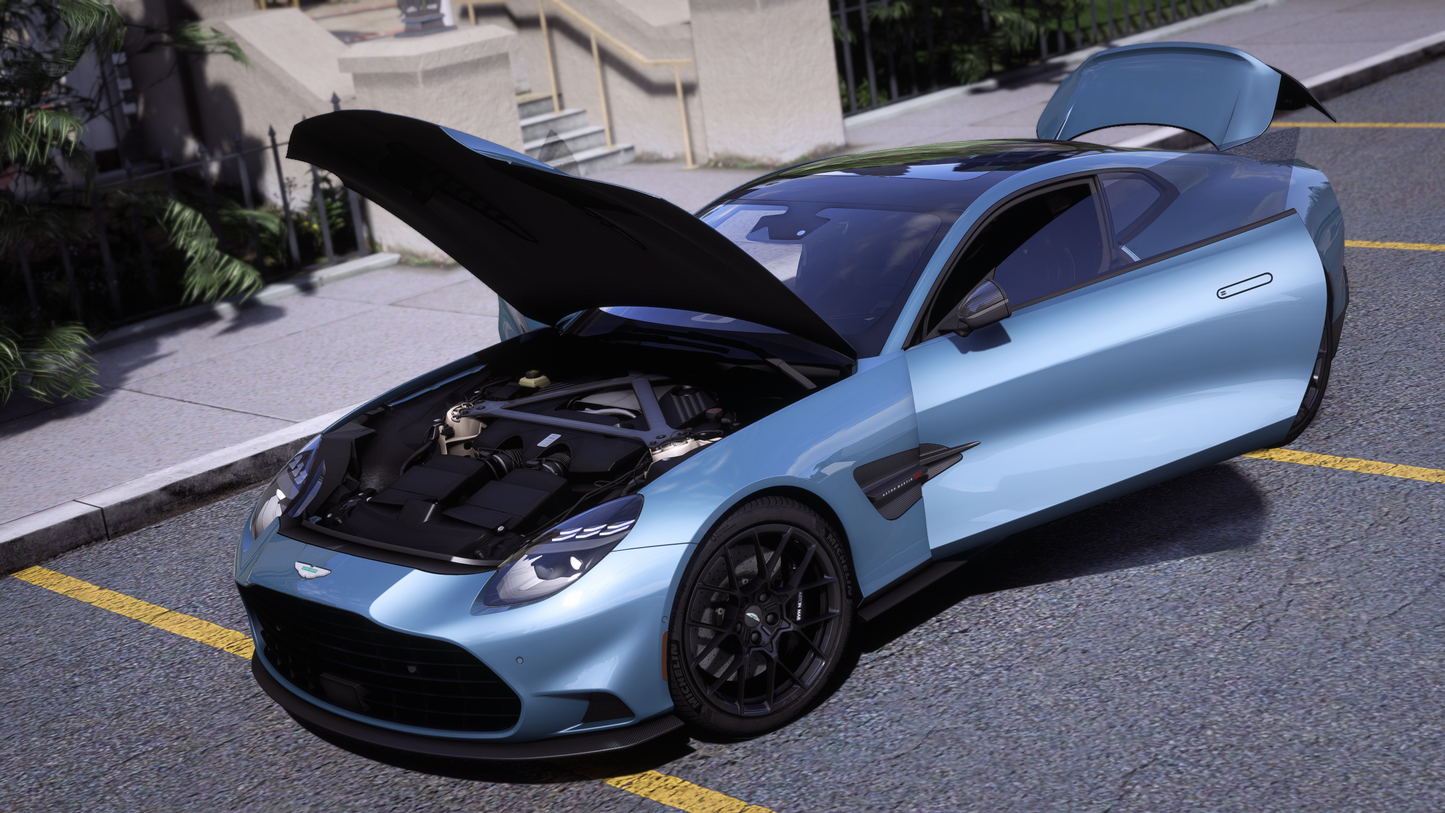 Aston Martin Vanquish 2025 [Add-On / Tuning / Debadged / FiveM / LODS / Replace]