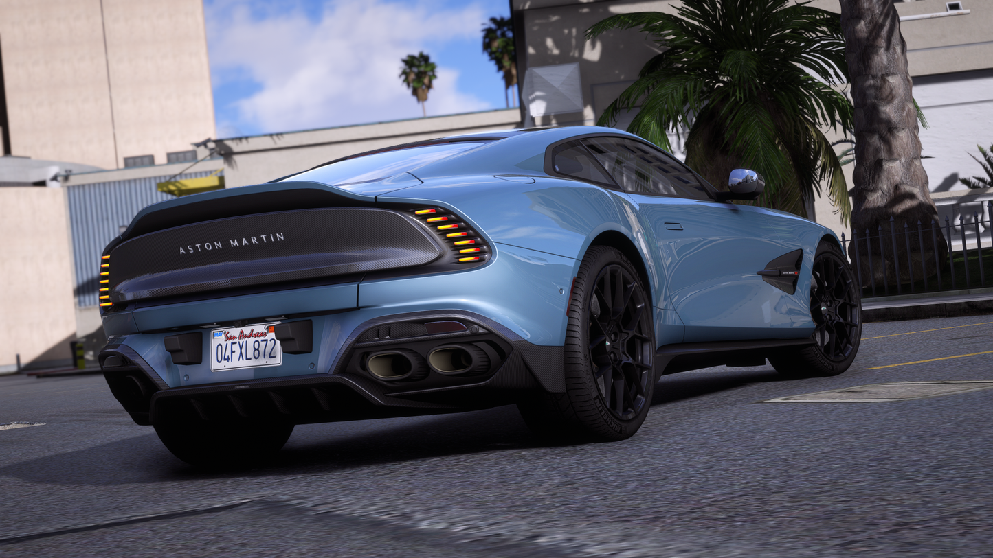 Aston Martin Vanquish 2025 [Add-On / Tuning / Debadged / FiveM / LODS / Replace]
