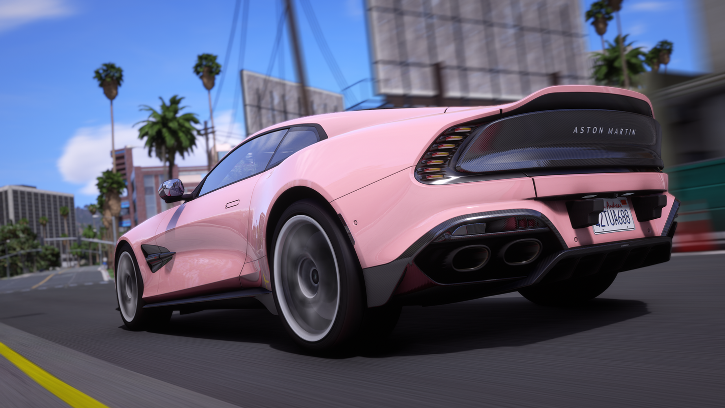 Aston Martin Vanquish 2025 [Add-On / Tuning / Debadged / FiveM / LODS / Replace]