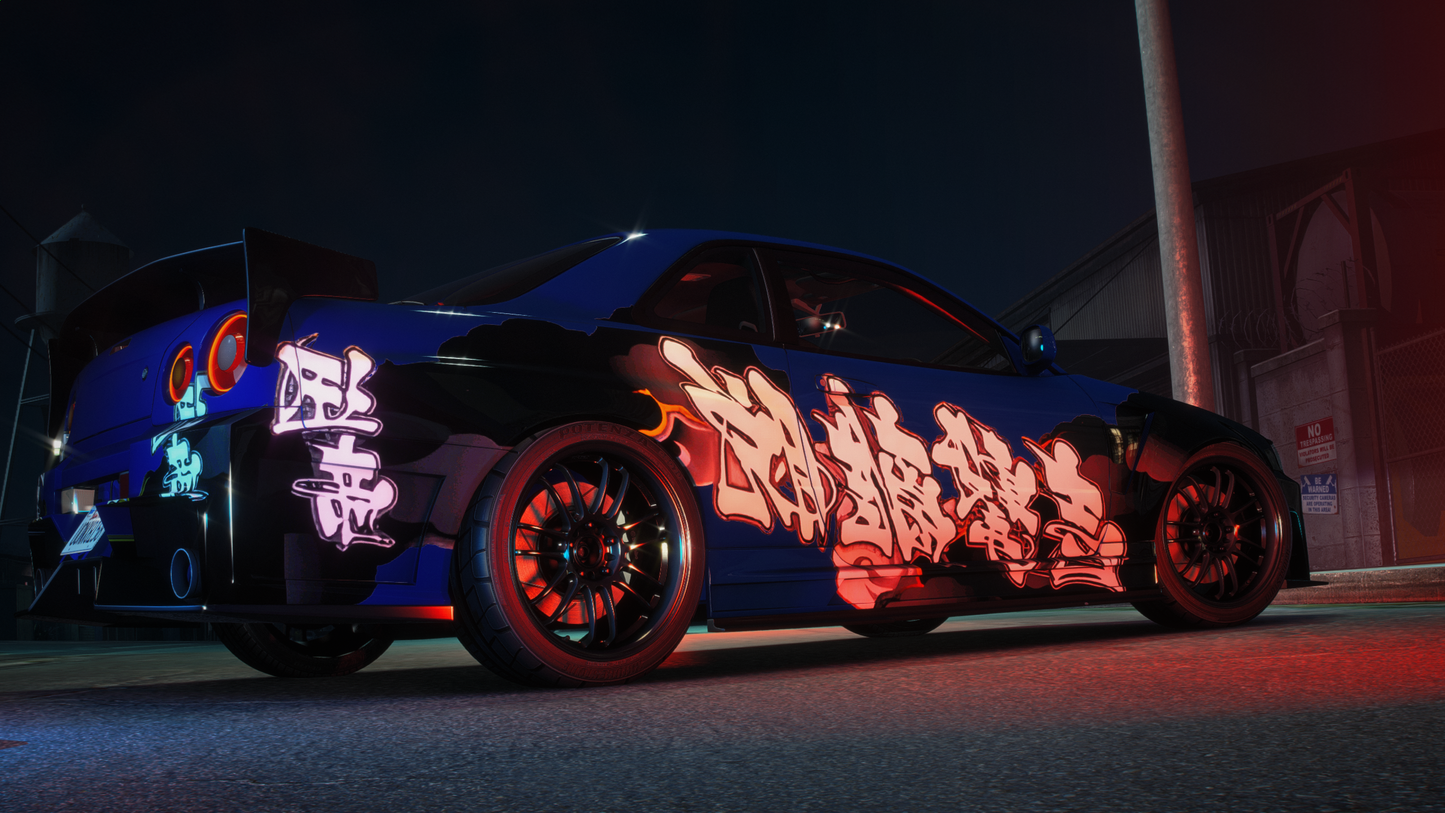 Nissan Skyline GT-R + GT-T R34 Pack [360+ Tuning / 40+ Liveries / Add-On / Debadged / FiveM / LODS]