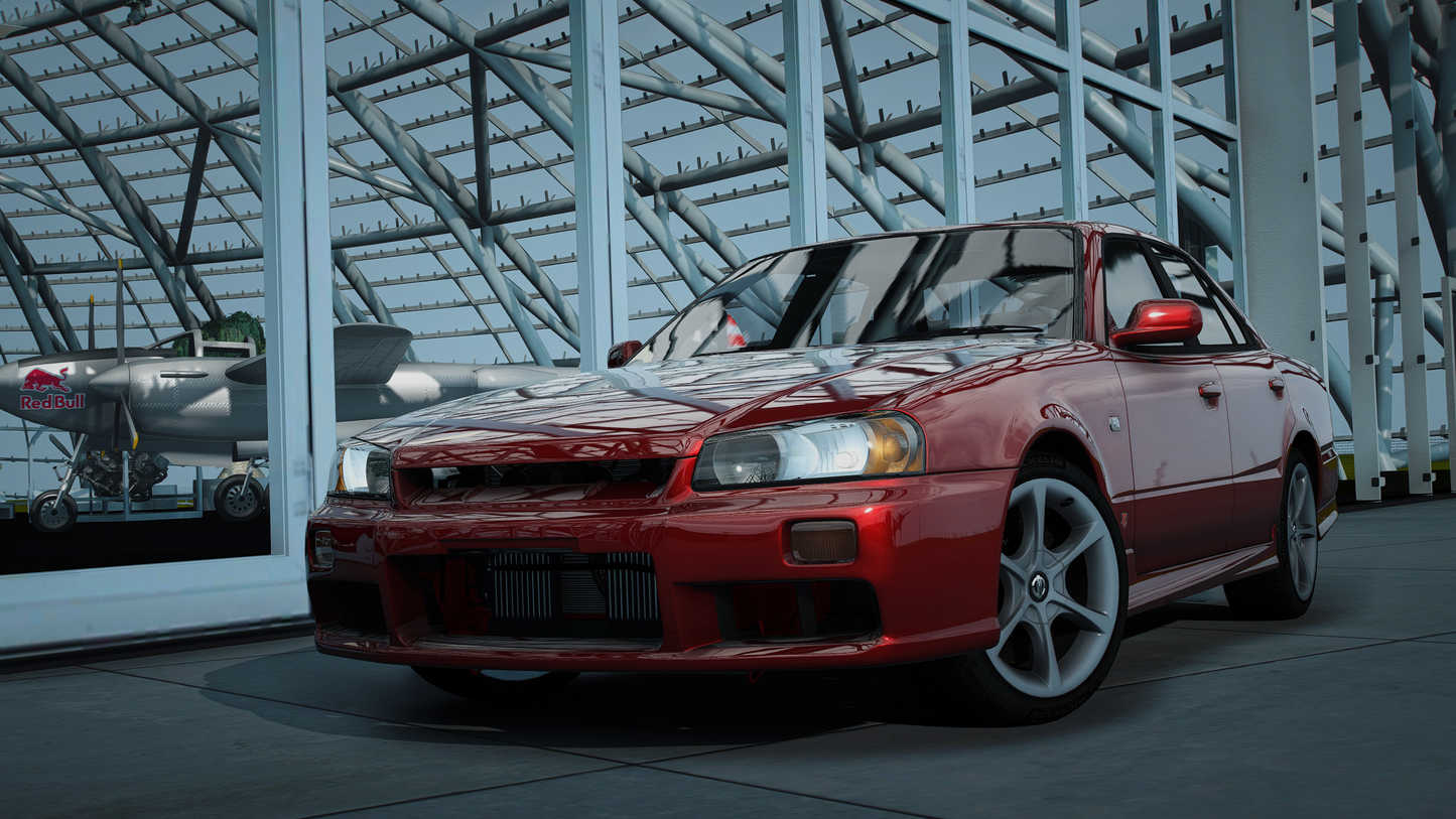 Nissan Skyline ER34 Sedan - GTA 5 & FiveM Car Mod | 200+ Tuning parts
