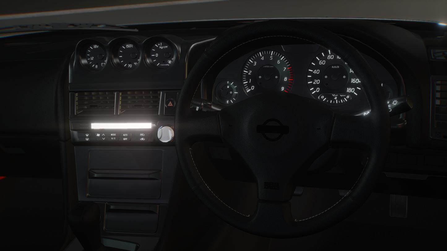 Nissan Skyline ER34 Sedan - GTA 5 & FiveM Car Mod | 200+ Tuning parts