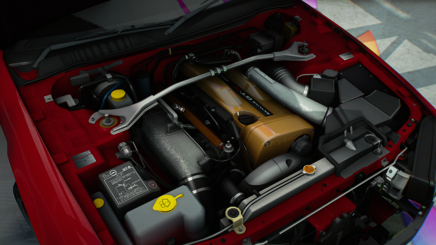 Nissan Skyline ER34 Sedan - GTA 5 & FiveM Car Mod | 200+ Tuning parts