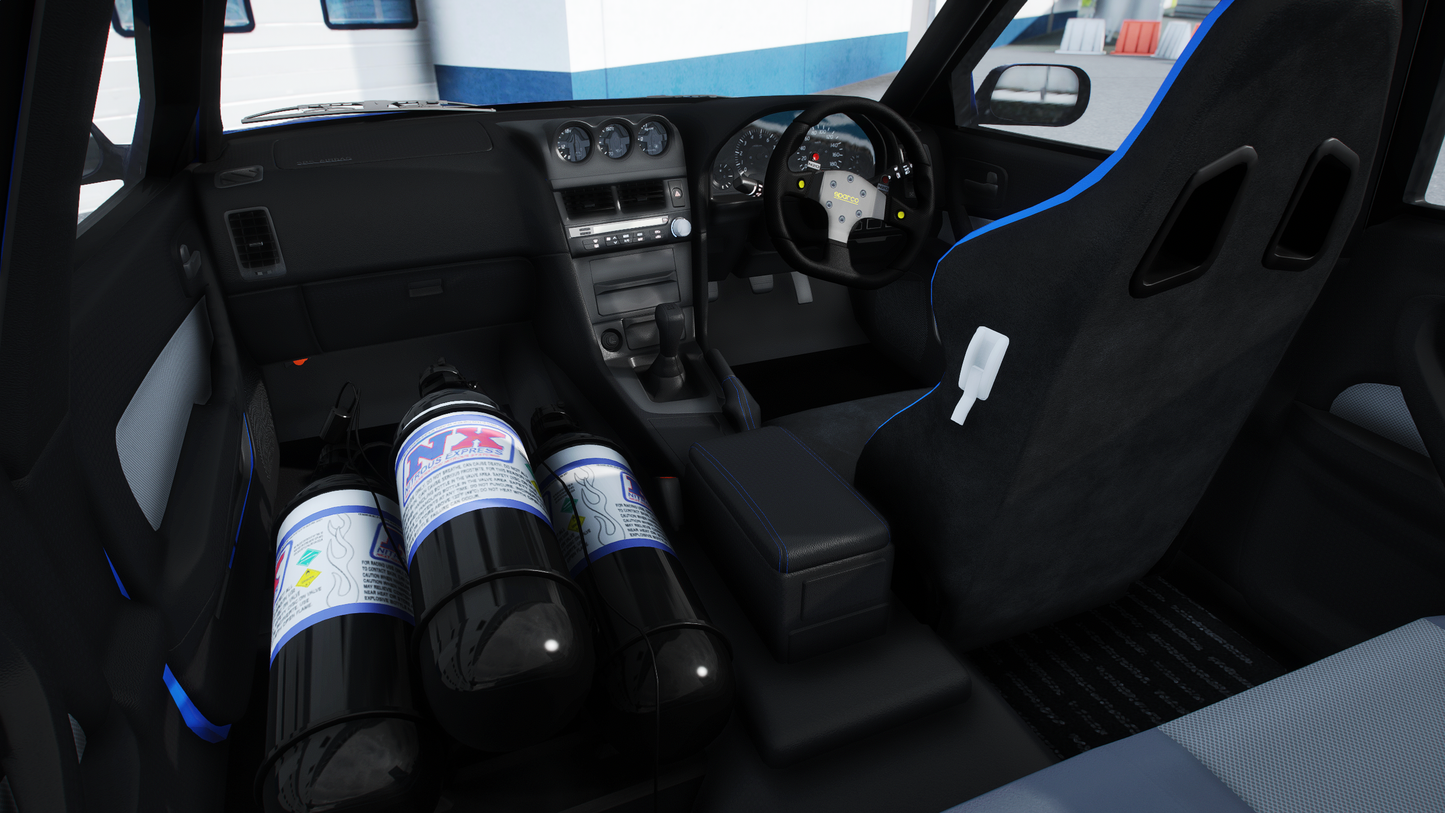 Nissan Skyline ER34 Sedan - GTA 5 & FiveM Car Mod | 200+ Tuning parts