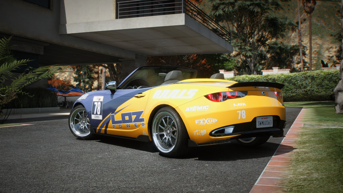 Annis Kaze – Lore-Friendly GTA 5 Car Mod | 60+ Tuning / Animated Roof