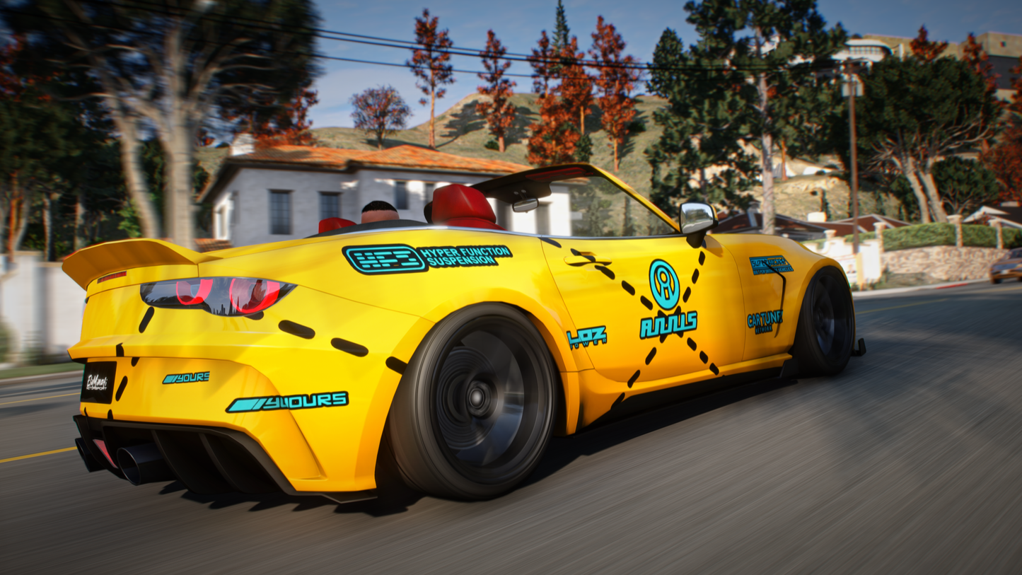 Annis Kaze – Lore-Friendly GTA 5 Car Mod | 60+ Tuning / Animated Roof