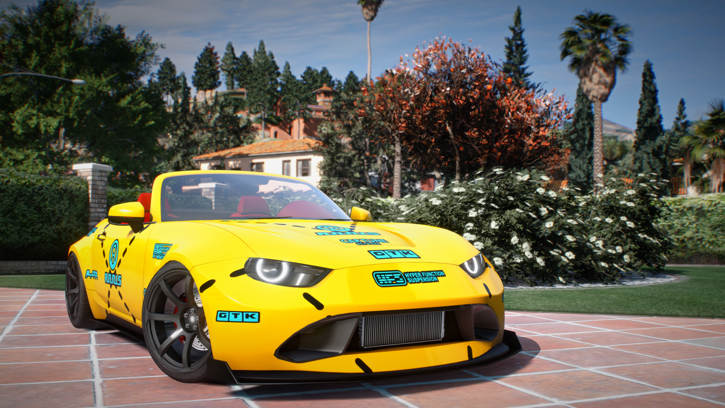 Annis Kaze – Lore-Friendly GTA 5 Car Mod | 60+ Tuning / Animated Roof