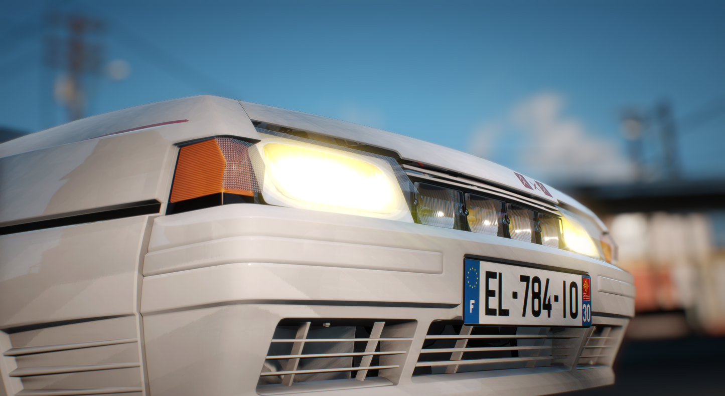 Citroen BX 4TC 1986 [Add-On / Tuning / LODS / Debadged / FiveM]