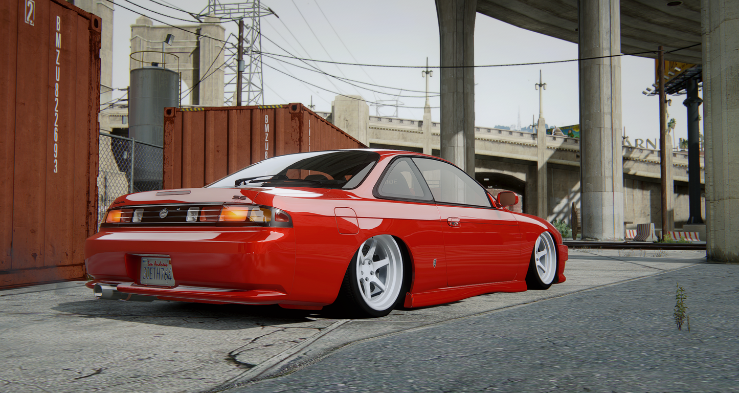 Nissan Silvia S14 Kouki + Zenki [280+ Tuning / Add-On / Debadged / FiveM / LODS / Replace]