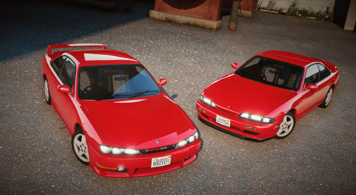 Nissan Silvia S14 Kouki + Zenki [280+ Tuning / Add-On / Debadged / FiveM / LODS / Replace]