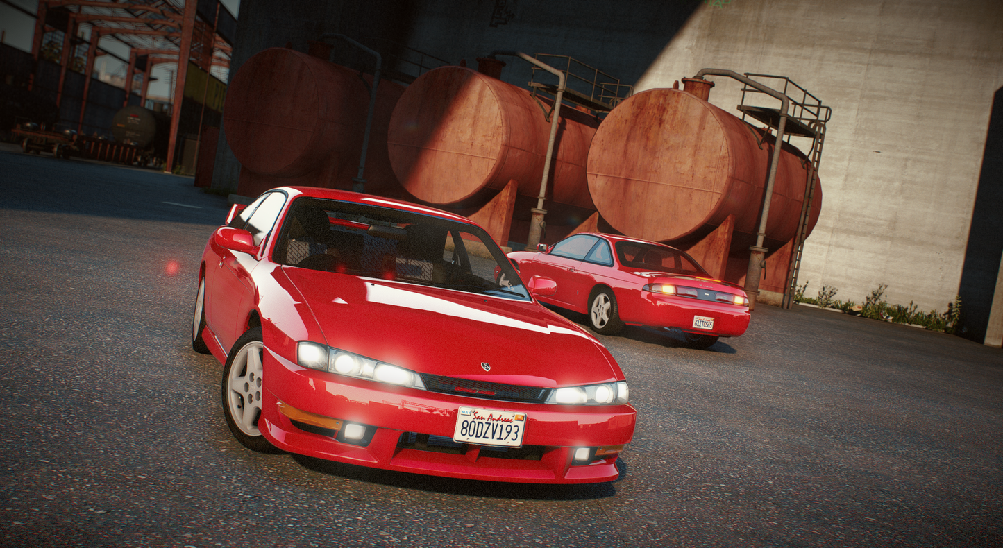 Nissan Silvia S14 Kouki + Zenki [280+ Tuning / Add-On / Debadged / FiveM / LODS / Replace]