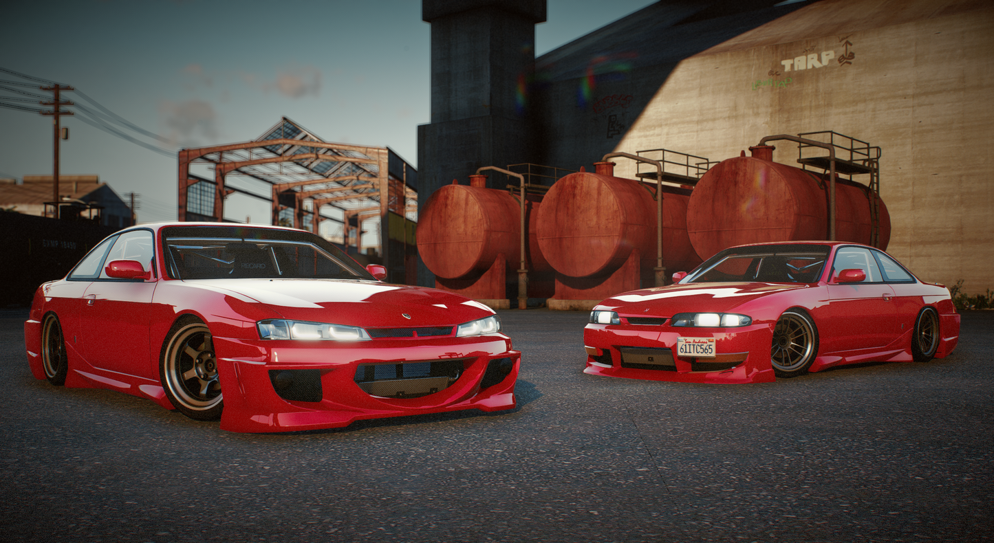 Nissan Silvia S14 Kouki + Zenki [280+ Tuning / Add-On / Debadged / FiveM / LODS / Replace]