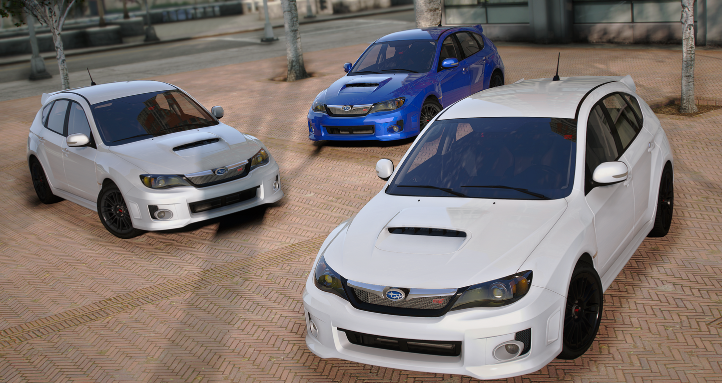 Subaru Impreza WRX STI 2010 pack [260+ Tuning / Custom Sound / Add-On / Debadged / FiveM / LODS / Replace]