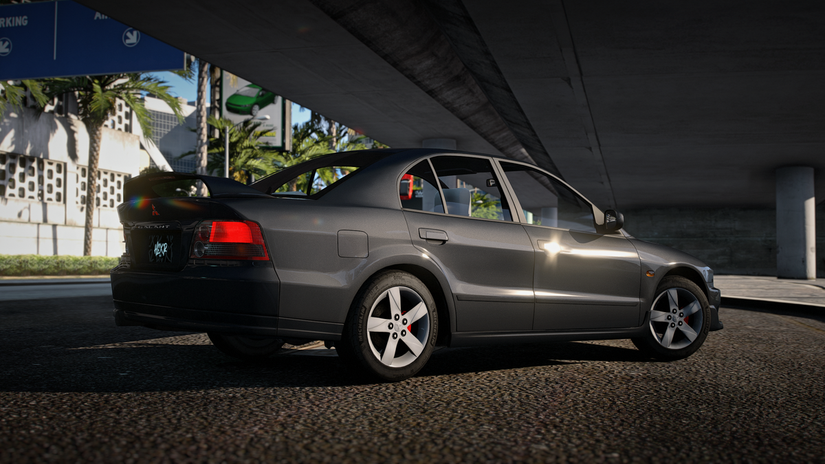 Mitsubishi Galant VR4 - GTA 5 & FiveM Car Mod | 80+ Tuning parts